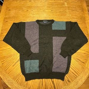 Vintage Levi's 90's Geometric Pattern Sweater